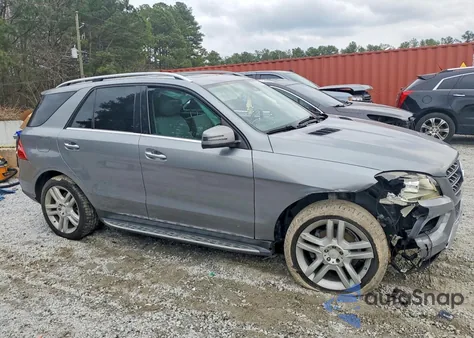 2015 Mercedes-Benz Ml 350 из США, поврежденный, VIN 4JGDA5JB1FA593782